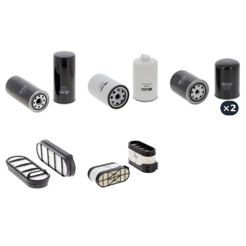 Merlo TF 38.10 TTCS Engine Filter Kit with Deutz Tcd 4.1L4 engine 2014-