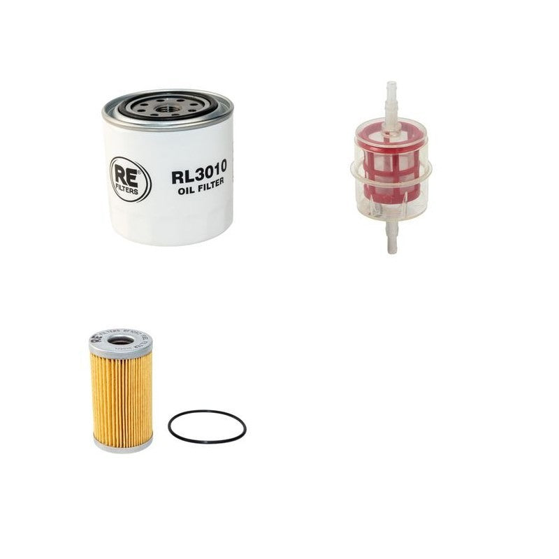 MESSERSI CTL35 Filter Service Kit Air Oil Fuel Filters w/Kubota Eng.