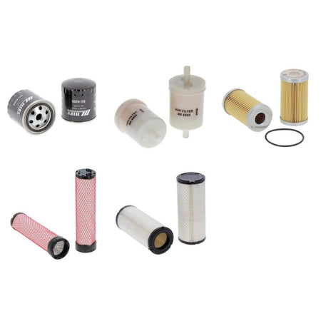 Messersi TC 250 D Engine Filter Kit with Kubota V 2403 M engine