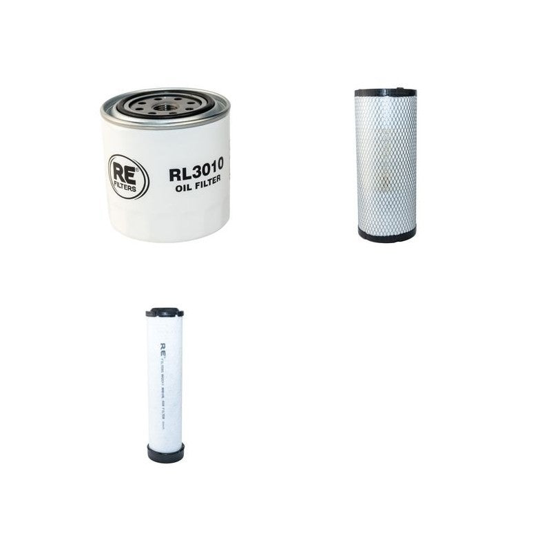 MESSERSI TCH2500 Filter Service Kit w/Kubota V 2403-M Eng. YR 2007-