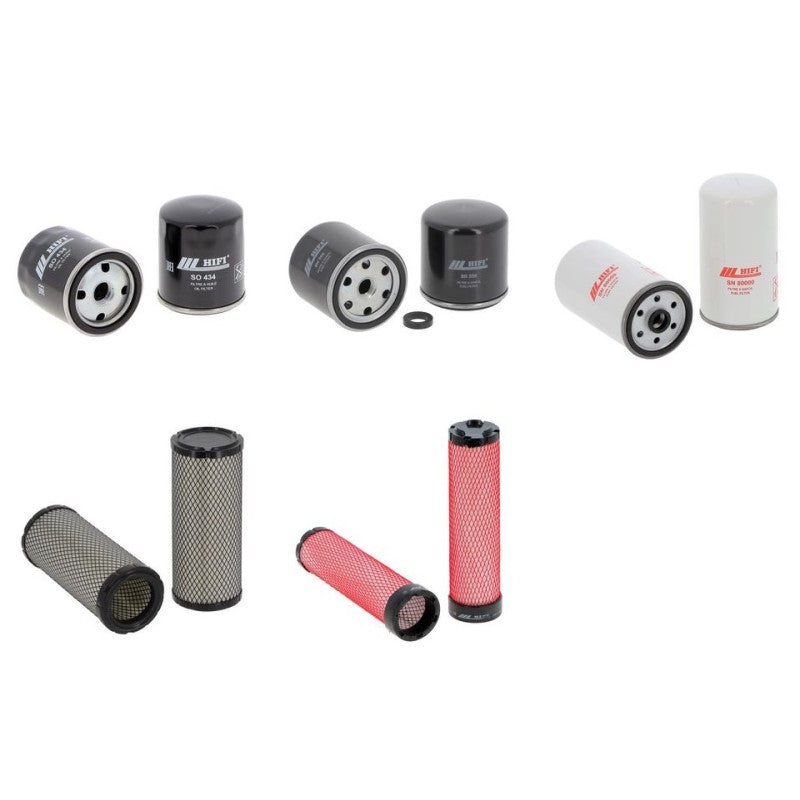 Miller BIG BLUE 500 X Filter Kit with Deutz F3L2011 engine 2004-