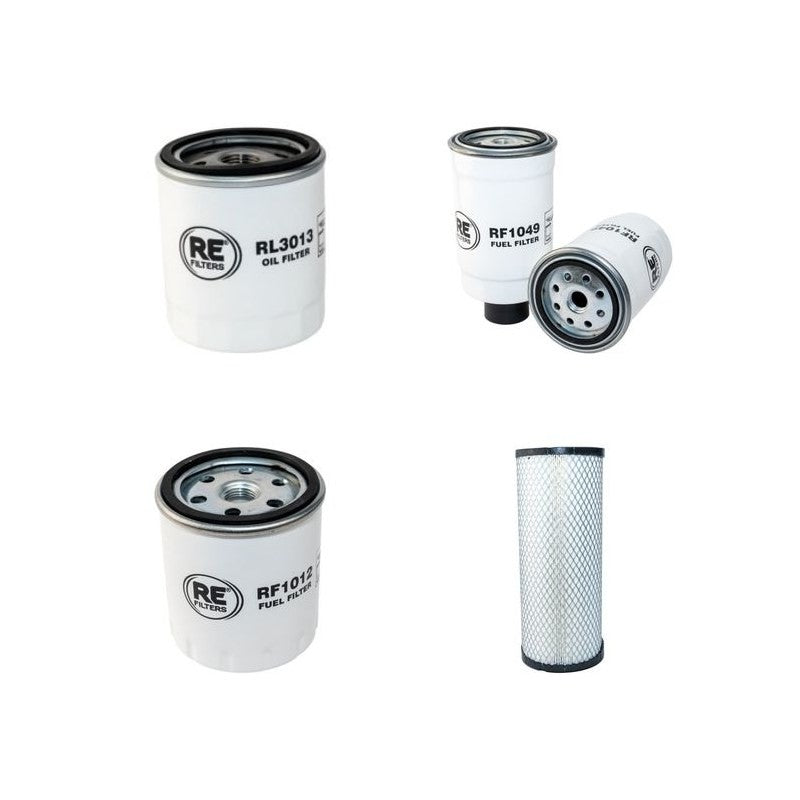 MILLER BIGBLUE 500Y Filter Service Kit Air Oil Fuel Filters w/Deutz F3L2011 Eng.