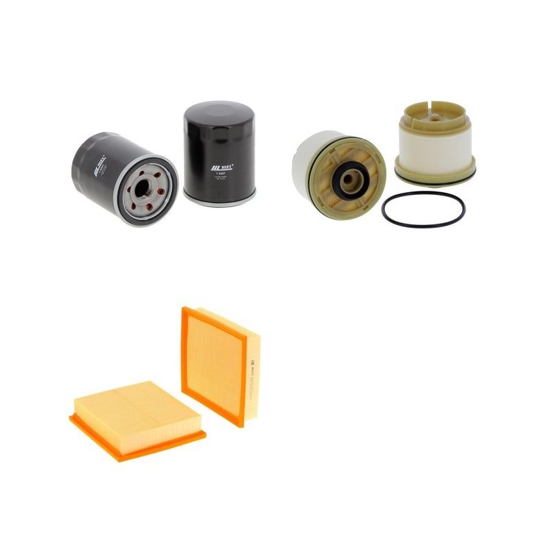 Mitsubishi L 200 2,2 DI-D Engine Filter Kit with 4N14 engine 2019-
