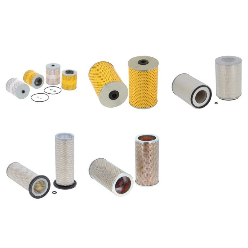 Mitsubishi MS 220-2 Filter Kit with Mitsubishi 6 D 20 C engine