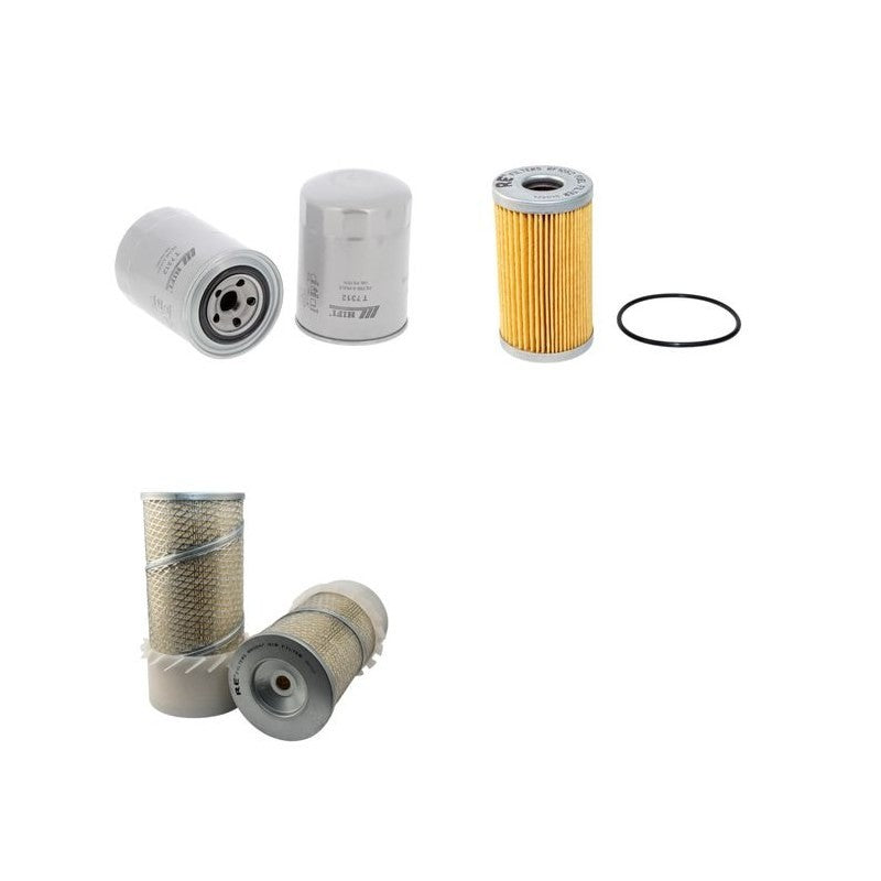 MITSUBISHI MXR50 Filter Service Kit Air Oil Fuel Filters w/Mitsubishi K4M Eng.