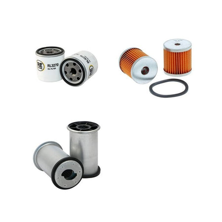 MIXJET H 3000 PRECIS JET Filter Service Kit w/Lombardini 8Ld665-2L Eng.