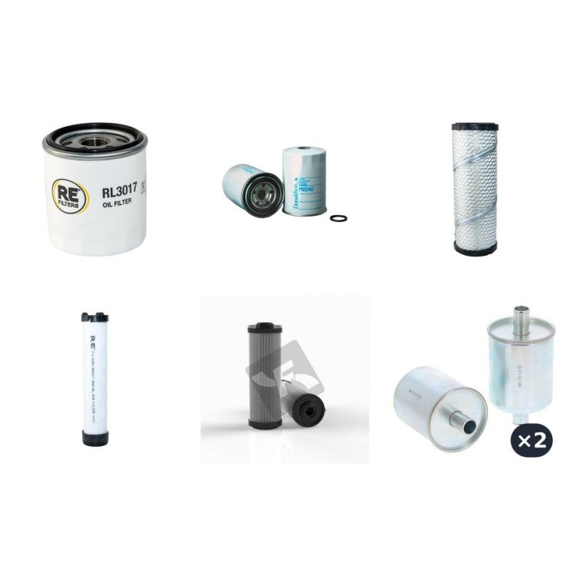 MULTIONE SL40DT Filter Service Kit w/DAIHATSU Eng. YR 2005