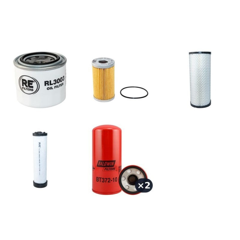 MUSTANG 2040 Filter Service Kit w/Yanmar 4Tne88-H5 Eng. 1997