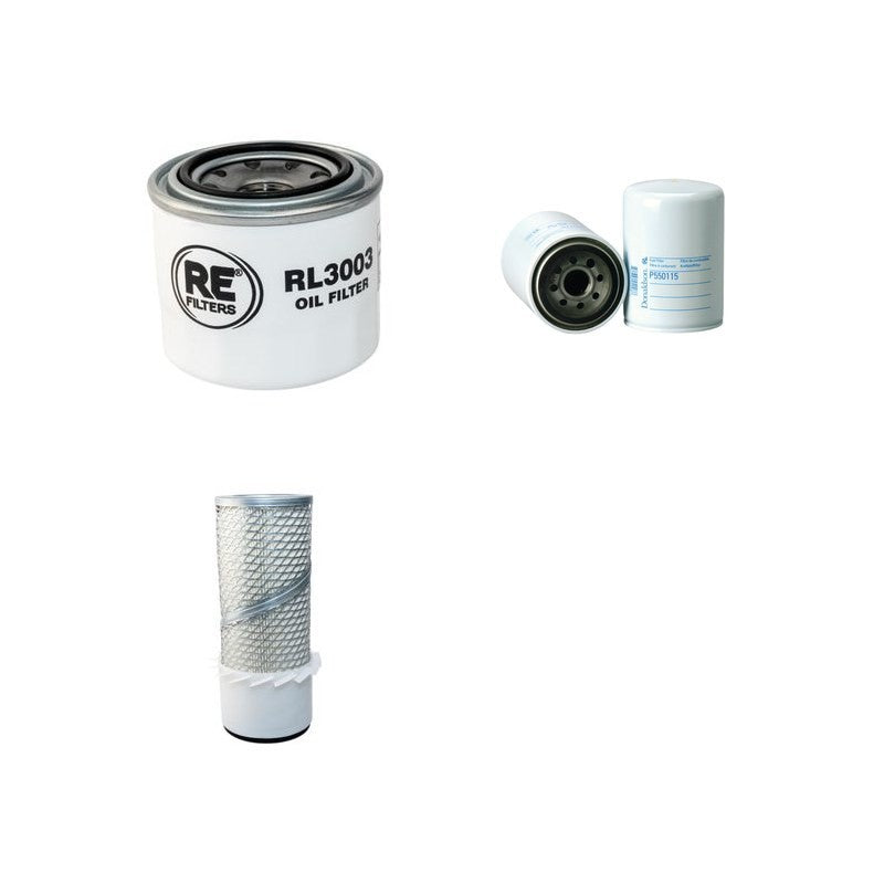 MUSTANG 342 Filter Service Kit Air Oil Fuel Filters w/Kubota D 1402 Eng.