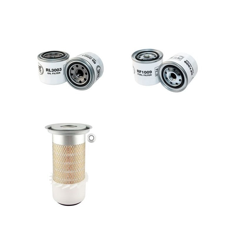 NAGANO NS45-2 Filter Service Kit Air Oil Fuel Filters w/ISUZU 4LE Eng.