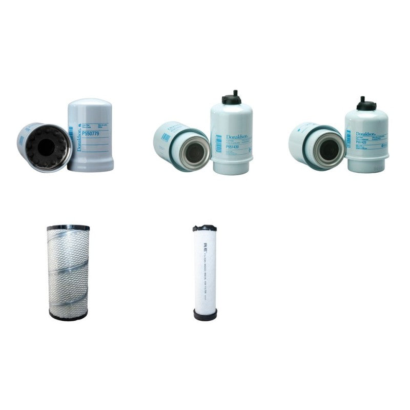 NEUSON 12002RD Filter Service Kit Air Oil Fuel Filters w/JOHN DEERE 4045TF270 Eng. SN AC02633- YR 2005-