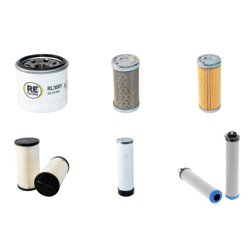 NEUSON 1404RD Filter Service Kit w/Yanmar 3Tnv76-Sns Eng. 04.2007-