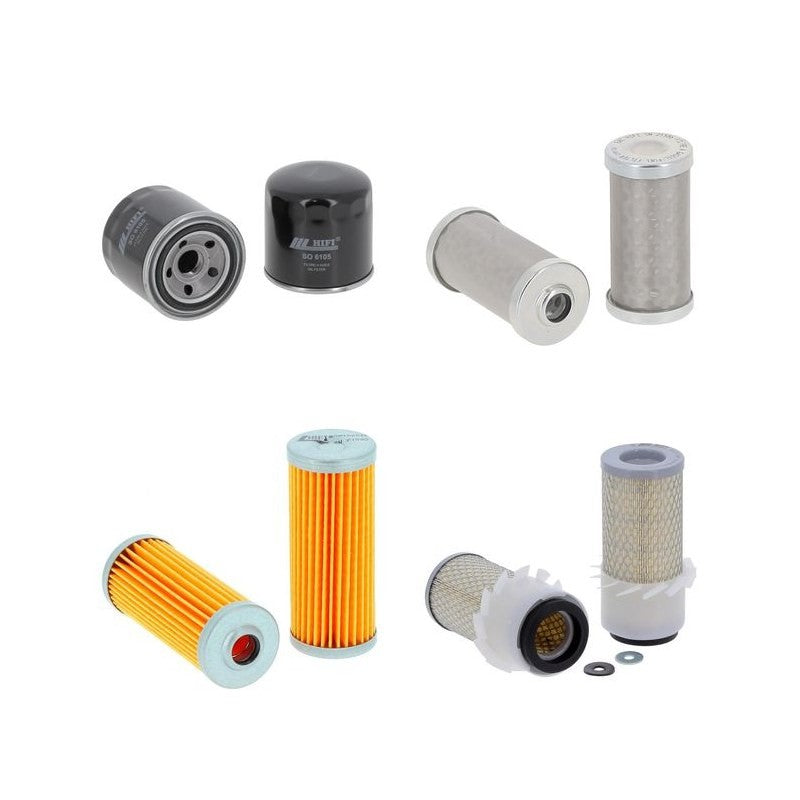 Neuson 1503 RD Engine Filter Kit with Yanmar 3TNE68-ENSR engine