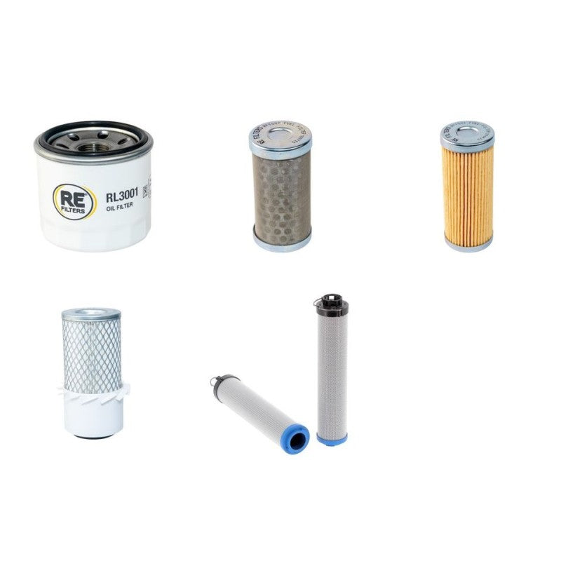 NEUSON 1903 Filter Service Kit w/Yanmar 3TNE74-ENSR2 Eng. SN AD 04192
