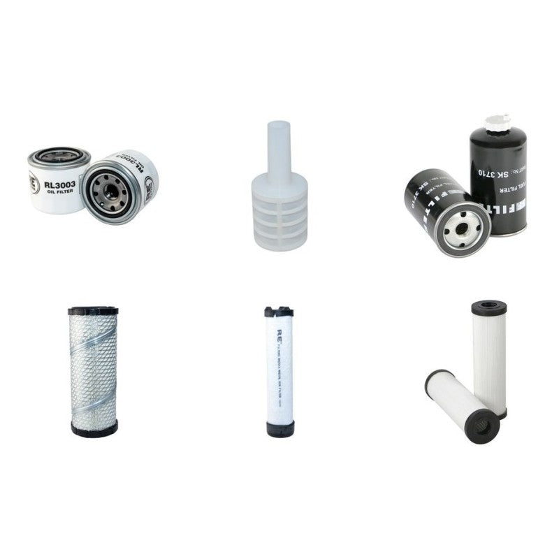 NEUSON 2001S Filter Service Kit w/Yanmar 3TNV82AR Eng. YR 2012-