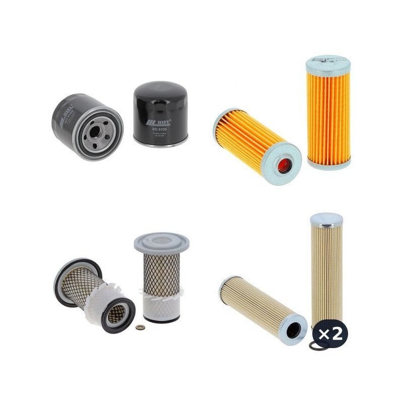 Neuson 2500 RDV Filter Kit with Yanmar engine