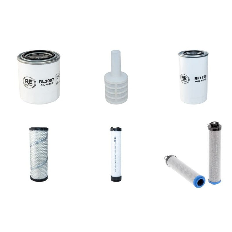 NEUSON 2503 Filter Service Kit w/Yanmar 3Tnv88-Bsns Eng. SN AG 00597-