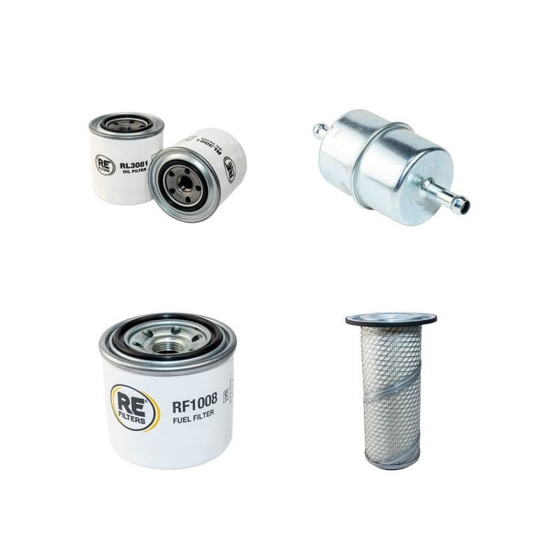 NEUSON 2600RDV Filter Service Kit Air Oil Fuel Filters w/Kubota V1505 Eng.