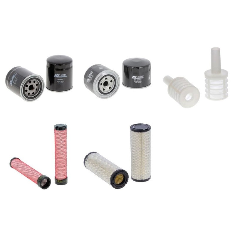 Neuson 3503 RDV Engine Filter Kit with Yanmar 4 Tnv 88-WNS engine 2005-