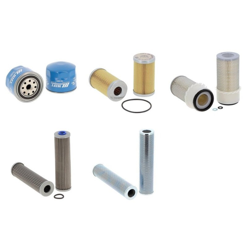 Neuson 5002 H Filter Kit with Kubota D 1703 engine 2003-