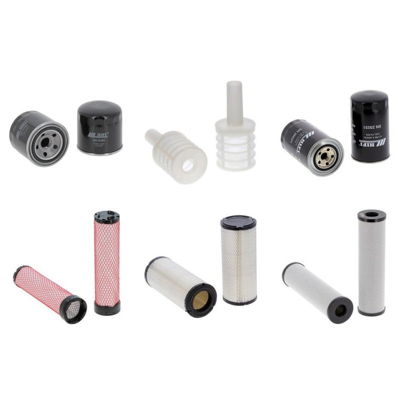 Neuson 5075 Filter Kit with Yanmar 4TNV88BKNKR3 engine 2015-