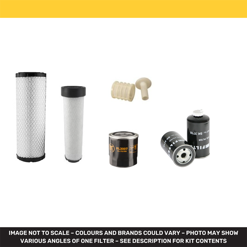 NEUSON 50Z3 Filter Service Kit Air Oil Fuel Filters w/Yanmar 4TNV88-BPNS Eng. SN AH00579-/AJ02777-