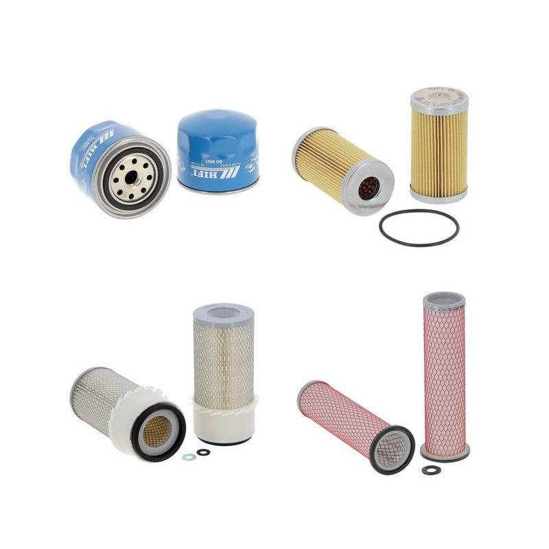 Neuson 6002 H DHK Engine Filter Kit with Kubota V 2203 engine 2001-