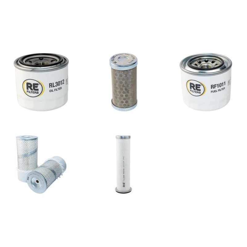 NEUSON 6002RD/RDV Filter Service Kit Air Oil Fuel Filters w/Yanmar 4TNE98NSR Eng. YR 2000-
