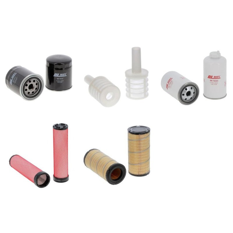 Neuson 6503-2 WD Engine Filter Kit with Yanmar 4 Tnv 98-ZVNS engine 2010-