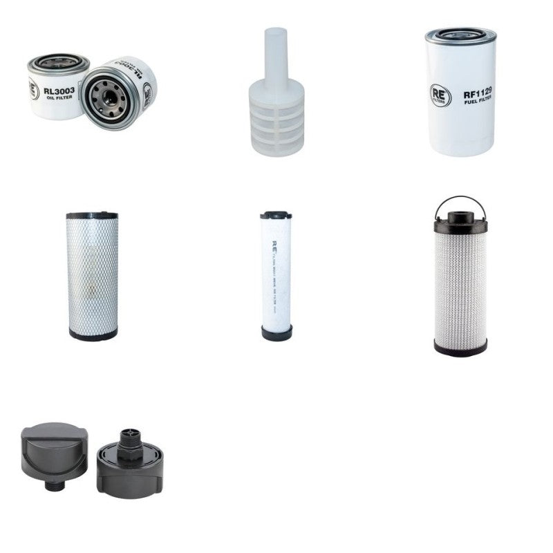 NEUSON 701SP Filter Service Kit w/Yanmar 4TNV84-ZKNSS Eng. YR 2010-