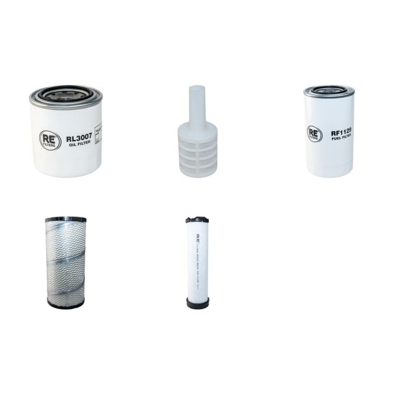 NEUSON 75Z-3 Filter Service Kit Air Oil Fuel Filters w/Yanmar 4TNV98-ZVNS Eng. SN AH00611- YR 2008-