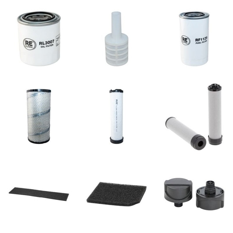 NEUSON 8003 SMALL TURN Filter Service Kit w/Yanmar 4TNV98-ZVNS Eng. YR 2008-