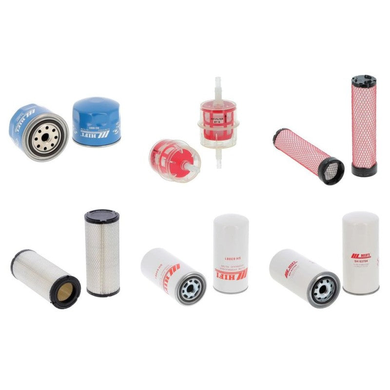 Neuson DT 25 Filter Kit with Kubota V2403M engine 2012-