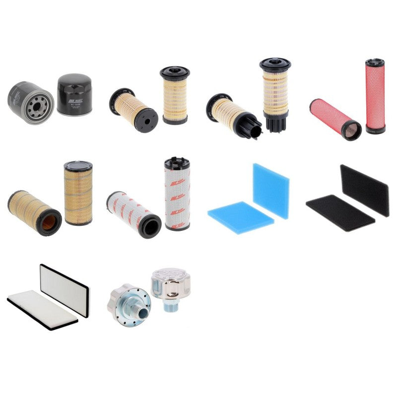 Neuson ET 145 B Filter Kit with Perkins engine 2016-