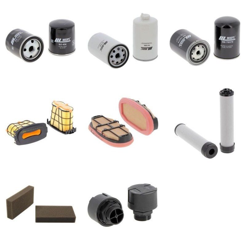 Neuson ET 90 Filter Kit with Deutz TCD2.9 engine 2015-
