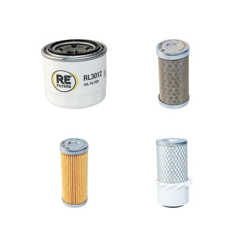 NEUSON TD18S Filter Service Kit Air Oil Fuel Filters w/Yanmar 3TNE74-ENSR3 Eng. SN -AA0662N