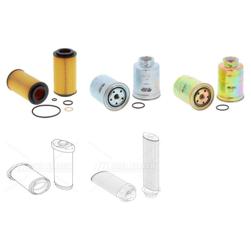 Neuson WL 950 Engine Filter Kit with Kohler Kdi 1903 Tcr engine 2024-