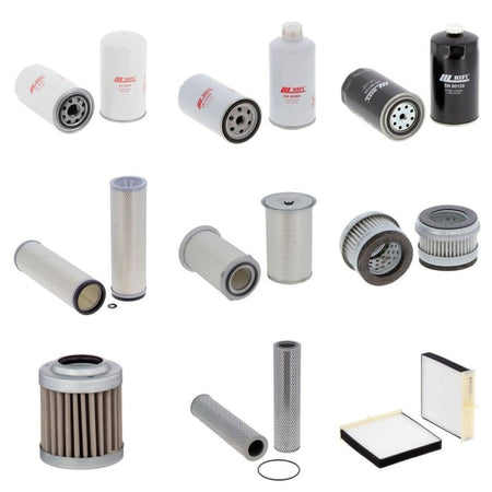 New Holland E 195 Filter Kit with Cnh F4BE0484D engine 2004-