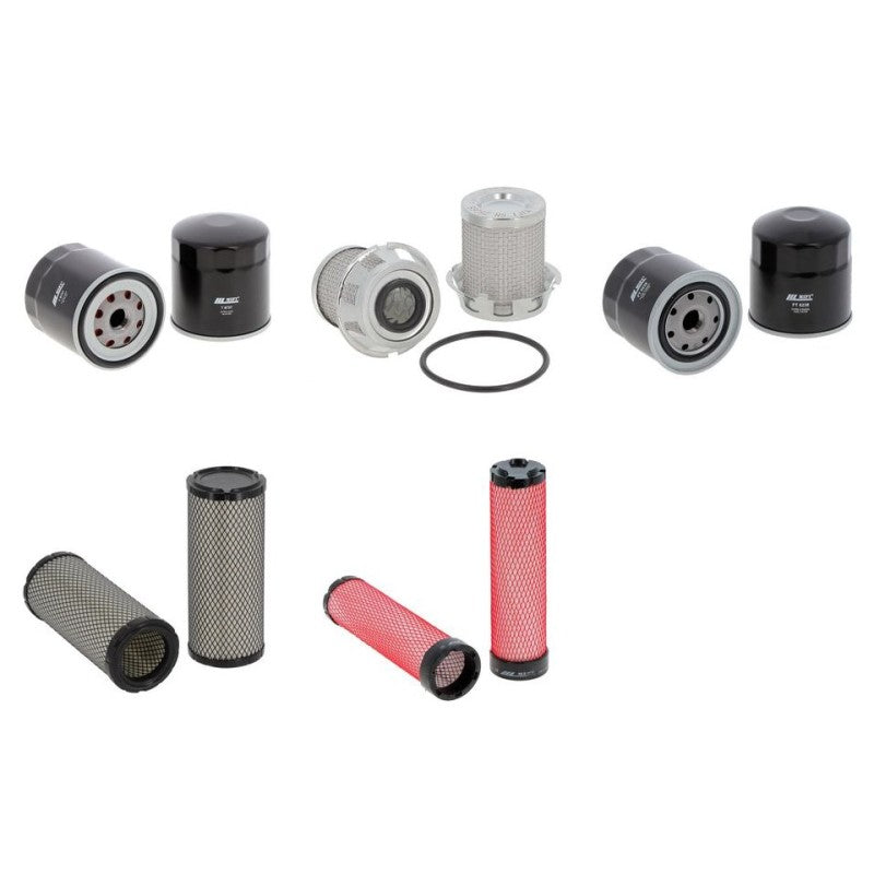New Holland E 70 SR Engine Filter Kit with Isuzu CC4JG1 engine 2005-