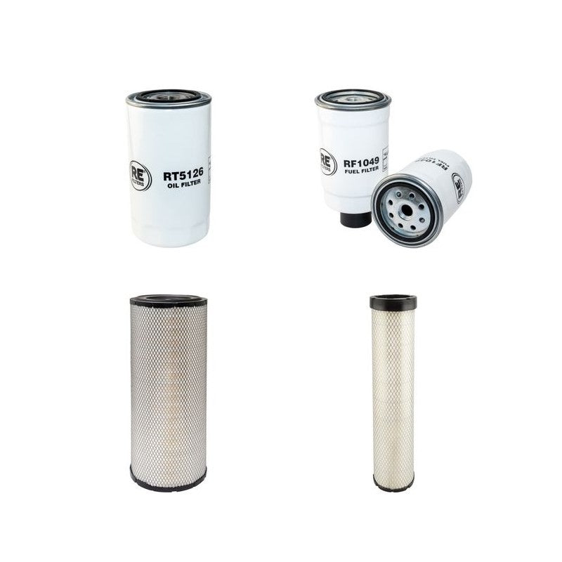 New Holland W171 Air Oil Fuel Filters with Cummins Engine