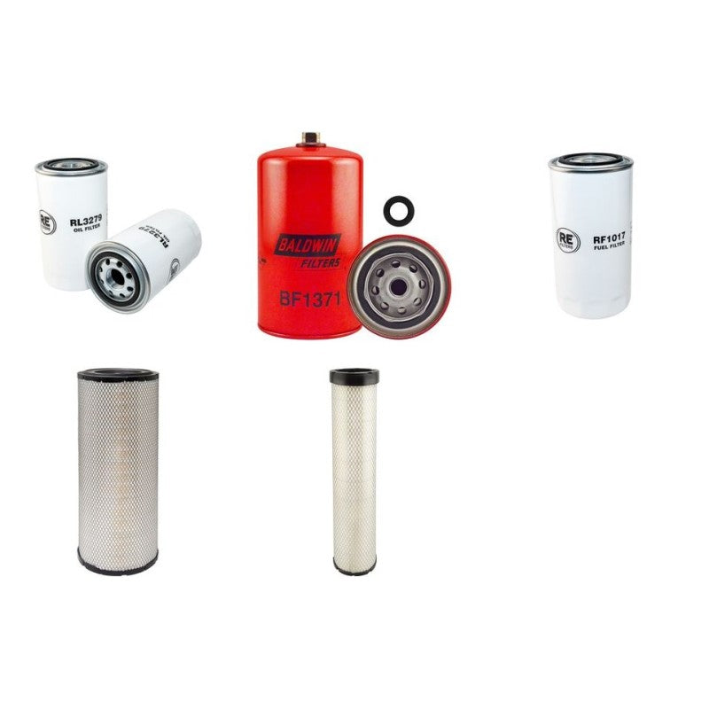 New Holland W190C TIER III Air Oil Fuel Filters with CNH F4HFE613X Engine Year 2012-