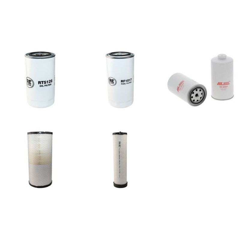 New Holland W110B Air Oil Fuel Filters with FPT 445 TA/EGE Engine Year 2008-