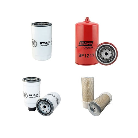 New Holland EX08K Air Oil Fuel Filters with Iveco Engine