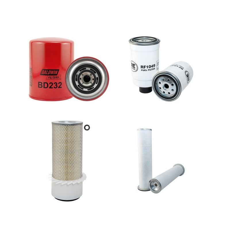 New Holland LM430 Air Oil Fuel Filters with Iveco Engine Serial No -041716886 Year 10.02-