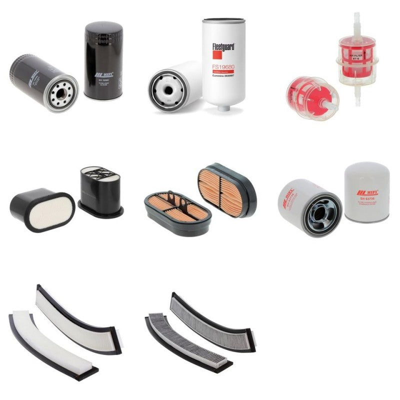 New Holland T 5.115 Filter Kit with Fpt F34ENT engine 2015-