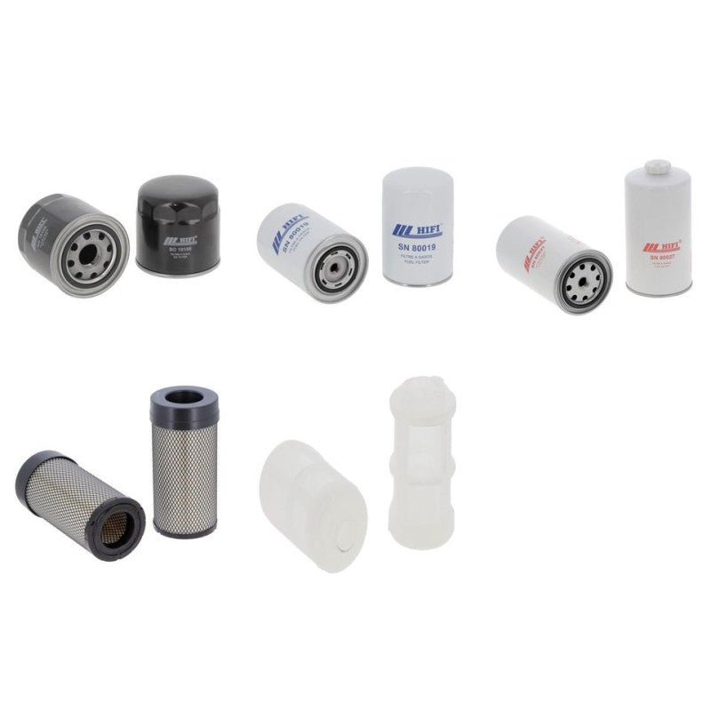 New Holland T 5.120 Engine Filter Kit with Fpt Industrial F5D → Scr Ecoblue 3.6 L engine 2015-2017