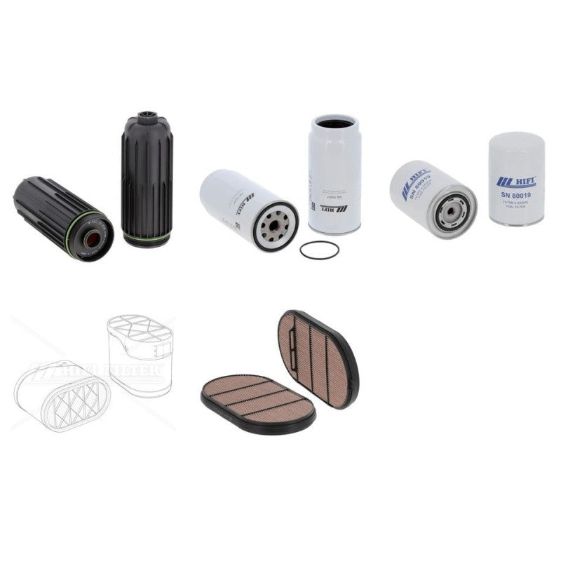 New Holland T 9.560 Engine Filter Kit with Cnh Cursor 13 engine