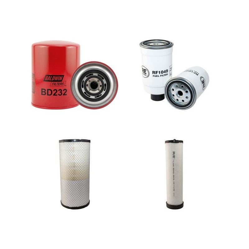New Holland VN240 Air Oil Fuel Filters with Iveco Engine