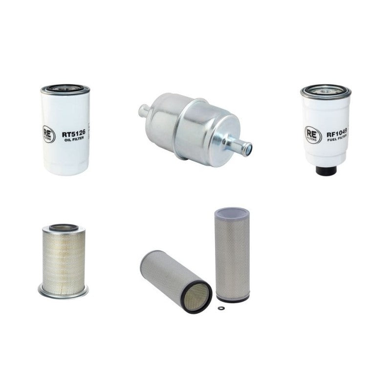 New Holland VX680 Air Oil Fuel Filters with Iveco-Cummins Engine