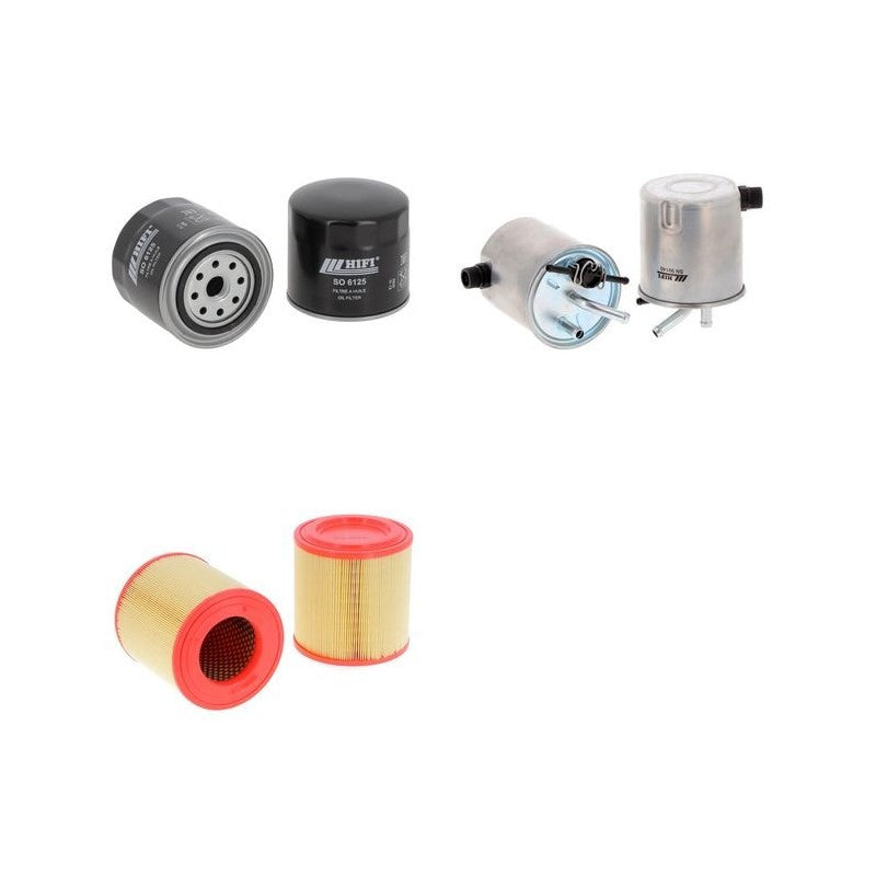 Nissan NT 400 45.15 CABSTAR Filter Kit with Nissan YD25K3LD-5HO engine 2014-